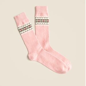 Jcrew Fair Isle wool-blend socks